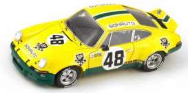 Porsche  - 1973 yellow - 1:43 - Spark - s3396 - spas3396 | Toms Modelautos