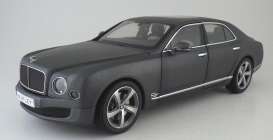 Bentley  - 2014 dark grey satin - 1:18 - Kyosho - 8910dgs - kyo8910dgs | Toms Modelautos