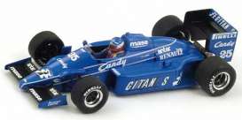Ligier  - 1985 blue - 1:43 - Spark - s3974 - spas3974 | Toms Modelautos