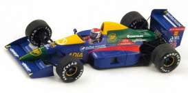 Lola  - 1989 blue - 1:43 - Spark - s2976 - spas2976 | Toms Modelautos