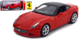 Ferrari  - red - 1:18 - Bburago - 16003r - bura16003r | Toms Modelautos