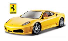 Ferrari  - yellow - 1:24 - Bburago - 26008y - bura26008y | Toms Modelautos