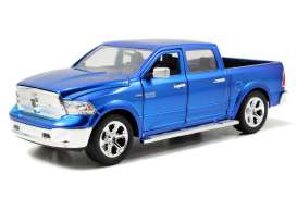 Dodge Ram - 2014 blue - 1:24 - Jada Toys - 54039b - jada54039b | Toms Modelautos