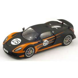Porsche  - 2013 black/orange - 1:18 - Spark - 18S170 - spa18S170 | Toms Modelautos