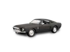Shelby  - 1968 matt black - 1:43 - Lucky Diecast - 94214mbk - ldc94214mbk | Toms Modelautos