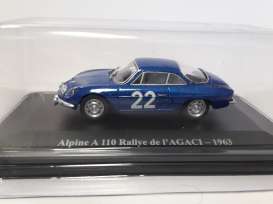 Renault Alpine - blue - 1:43 - Magazine Models - RAalpine22 - MagRAalpine22 | Toms Modelautos