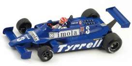 Tyrrell  - 1981 blue - 1:43 - Spark - s4319 - spas4319 | Toms Modelautos