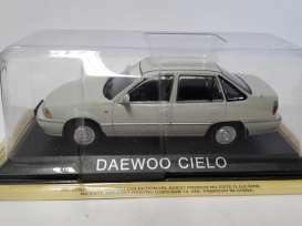 Daewoo  - white - 1:43 - Magazine Models - LCdaeCielo - magLCdaeCielo | Toms Modelautos