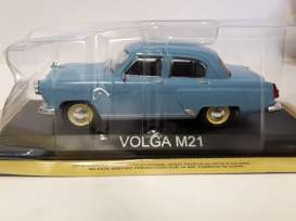 Volga  - M21 blue - 1:43 - Magazine Models - maglcVolM21b | Toms Modelautos