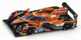 Ligier Nissan - 2015 black/orange - 1:43 - Spark - s4643 - spas4643 | Toms Modelautos
