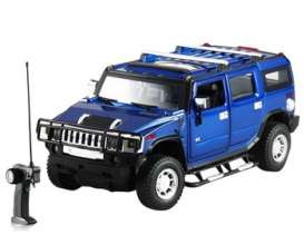 Hummer  - 2013 blue - 1:24 - MZ Model - MZ25020Ab | Toms Modelautos