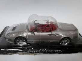 Spyker  - silver - 1:43 - Magazine Models - SCspykerC12 - magSCspykerC12 | Toms Modelautos