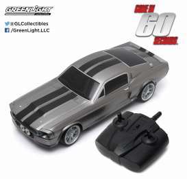 Shelby  - GT500 *Eleanor* 1967 grey/black - 1:18 - GreenLight - 91001 - gl91001 | Toms Modelautos