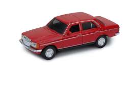 Mercedes Benz  - E-Class W123 red - 1:34 - Welly - 43686F - welly43686F | Toms Modelautos
