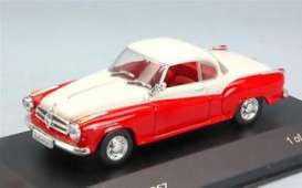 Borgward  - 1957 dark red - 1:43 - Whitebox - 128 - WB128 | Toms Modelautos