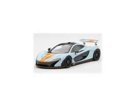 McLaren  - 2015 gulf blue/orange - 1:18 - TrueScale - m161822 - tsm161822 | Toms Modelautos