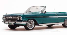 Chevrolet  - 1961 turquoise - 1:18 - SunStar - 3407 - sun3407 | Toms Modelautos