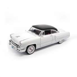 Lincoln  - 1952 white w/black roof - 1:18 - Lucky Diecast - 92808w - ldc92808w | Toms Modelautos