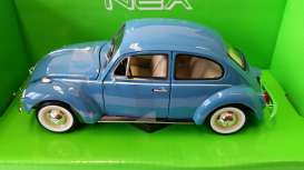 Volkswagen  - 1950 blue - 1:24 - Welly - 22436bcr - welly22436bcr | Toms Modelautos