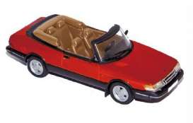 Saab  - 1992 red - 1:43 - Norev - 810042 - nor810042 | Toms Modelautos
