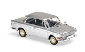 BMW  - 1960 silver - 1:43 - Maxichamps - 940023700 - mc940023700 | Toms Modelautos