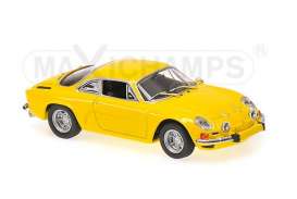 Renault  - 1971 yellow - 1:43 - Maxichamps - 940113601 - mc940113601 | Toms Modelautos