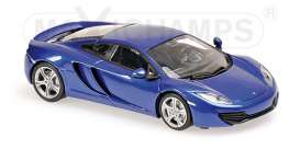 McLaren  - 2011 blue - 1:43 - Maxichamps - 940133021 - mc940133021 | Toms Modelautos