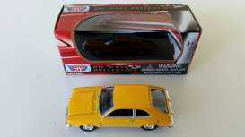 Ford  - 1971 yellow - 1:64 - Motor Max - 6118Cy - mmax6118Cy | Toms Modelautos