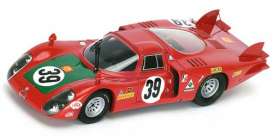 Alfa Romeo  - 33/2 1968 red - 1:43 - Spark - s4366 - spas4366 | Toms Modelautos