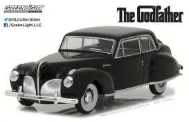 Lincoln  - Continental  1941 black - 1:43 - GreenLight - 86507 - gl86507 | Toms Modelautos