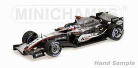 McLaren  - 2005 silver/black - 1:43 - Minichamps - 435050009 - mc435050009 | Toms Modelautos
