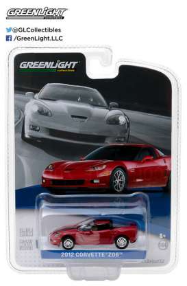 Chevrolet Corvette - 2012 red - 1:64 - GreenLight - 27870A - gl27870A | Toms Modelautos