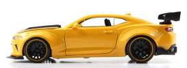 Chevrolet  - 2016 yellow with black stripe - 1:24 - Jada Toys - 98136y - jada98136y | Toms Modelautos