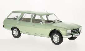 Peugeot  - 1976 metallic green - 1:18 - MCG - MCG18037 | Toms Modelautos