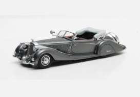 Horch  - 1938 grey metallic - 1:43 - Matrix - 40803-021 - MX40803-021 | Toms Modelautos