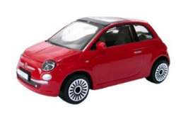 Fiat  - 2008 red - 1:43 - Bburago - 30184r - bura30184r | Toms Modelautos