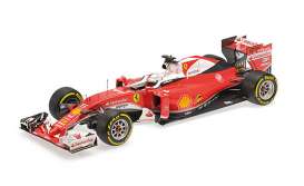 Ferrari  - 2016 red - 1:18 - BBR - BBR181605  | Toms Modelautos