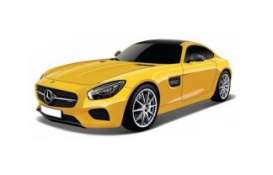 Mercedes Benz  - yellow - 1:32 - Bburago - 42023y - bura42023y | Toms Modelautos