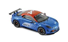 Renault Alpine - 2015 blue/orange - 1:43 - Norev - 517852 - nor517852 | Toms Modelautos