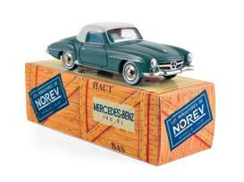 Mercedes Benz  - 1956 grey-blue - 1:43 - Norev - CL3511 - norCL3511 | Toms Modelautos