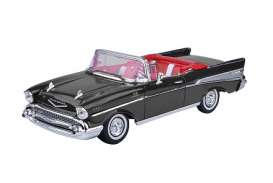 Chevrolet  - 1957 black/red - 1:18 - Motor Max - 73175bk - mmax73175bk | Toms Modelautos