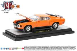 Ford  - 1970 orange/black - 1:24 - M2 Machines - 40300-53D - M2-40300-53D | Toms Modelautos