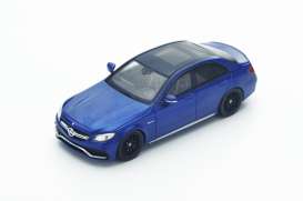 Mercedes Benz  - 2016 blue - 1:43 - Spark - s4913 - spas4913 | Toms Modelautos