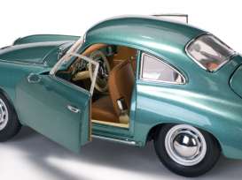 Porsche  - 356A 1500 GS Carrera GT 1957 green - 1:18 - SunStar - 1343 - sun1343 | Toms Modelautos