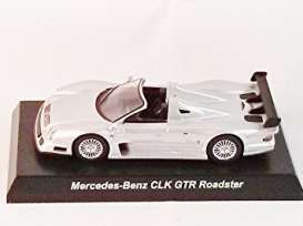 Mercedes Benz  - white - 1:64 - Kyosho - 64CLK-GTRw - KYO64CLK-GTRw | Toms Modelautos
