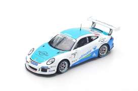 Porsche  - 2016 blue/white - 1:43 - Spark - SG273 - spaSG273 | Toms Modelautos