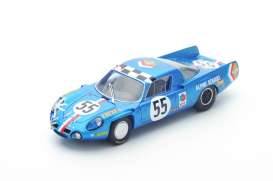 Alpine  - 1968 blue - 1:43 - Spark - s4375 - spas4375 | Toms Modelautos
