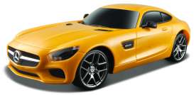 Mercedes Benz  - yellow - 1:24 - Maisto - 81722y - mai81722y | Toms Modelautos