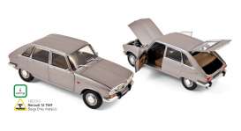 Renault  - 1968 grey metallic - 1:18 - Norev - 185133 - nor185133 | Toms Modelautos