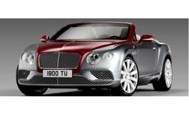 Bentley  - 2016 red/silver - 1:18 - Paragon - 98234R - para98234R | Toms Modelautos